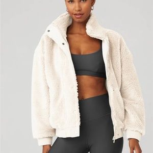 BNWT Alo Varsity Sherpa Jacket XS